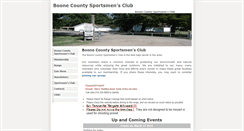 Desktop Screenshot of boonesportsmensclub.com